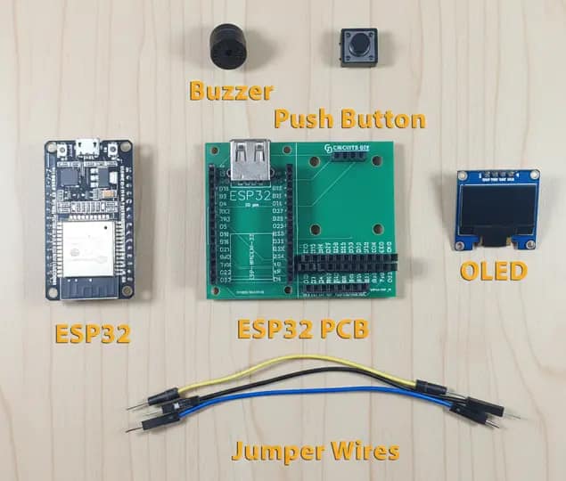 Flappy Bird Game on ESP32 with OLED SSD1306 Display