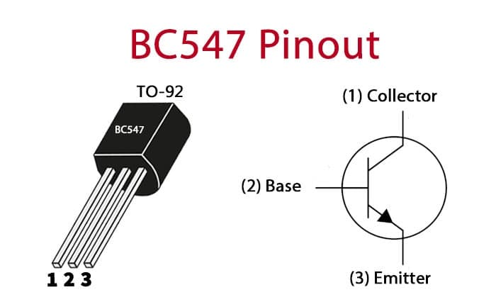 BC547-Pinout