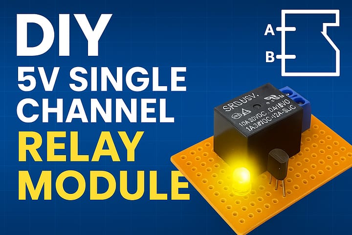 DIY 5V Single Channel Relay Module