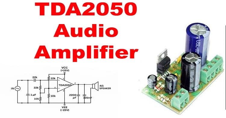 50W Audio Amplifier Using TDA2050 IC