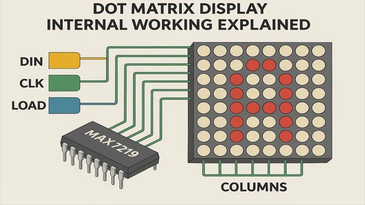 max7219 dot matrix display 2