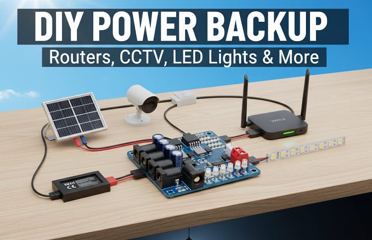 Mini Router UPS Board 40W V2.6