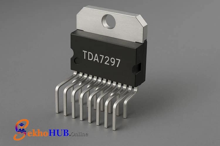 stereo audio circuit layout tda7297 amplifier ic