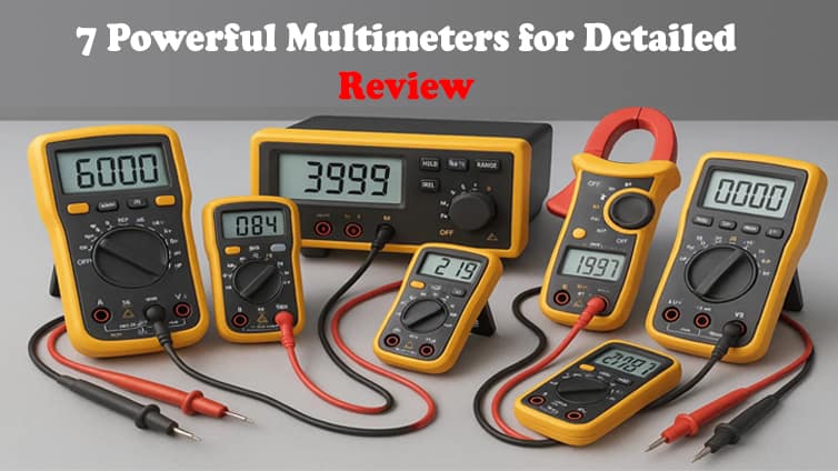 7 Powerful Multimeters for Electronics Projects Detailed Review