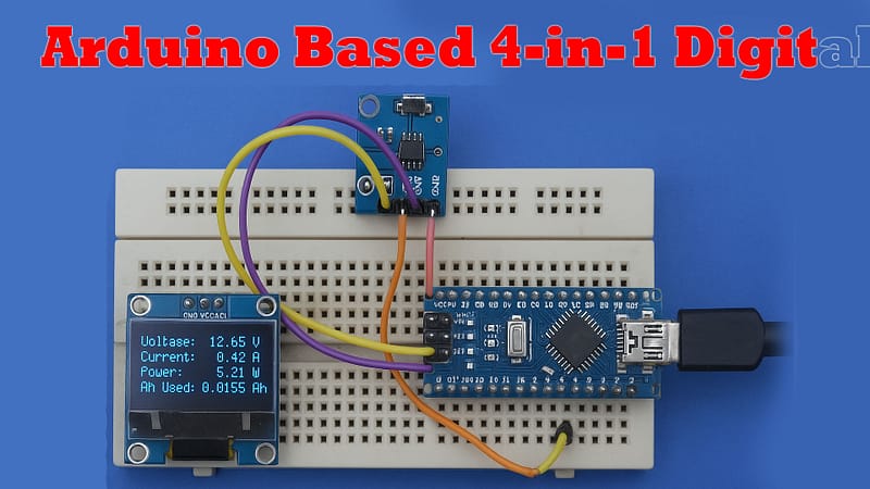Arduino Based 4-in-1 Digital Meter