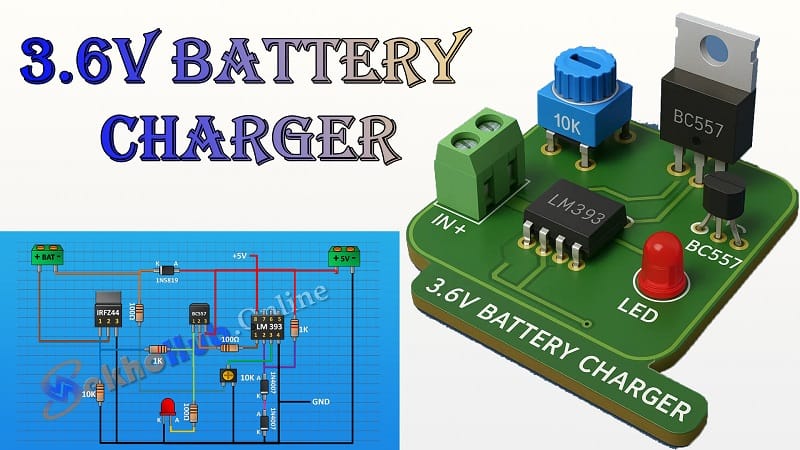 3.6V Battery Charger
