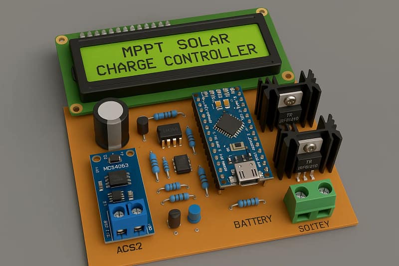 MPPT Solar Charge Controller INPUT 80V, OUTPUT 12V24V 40A